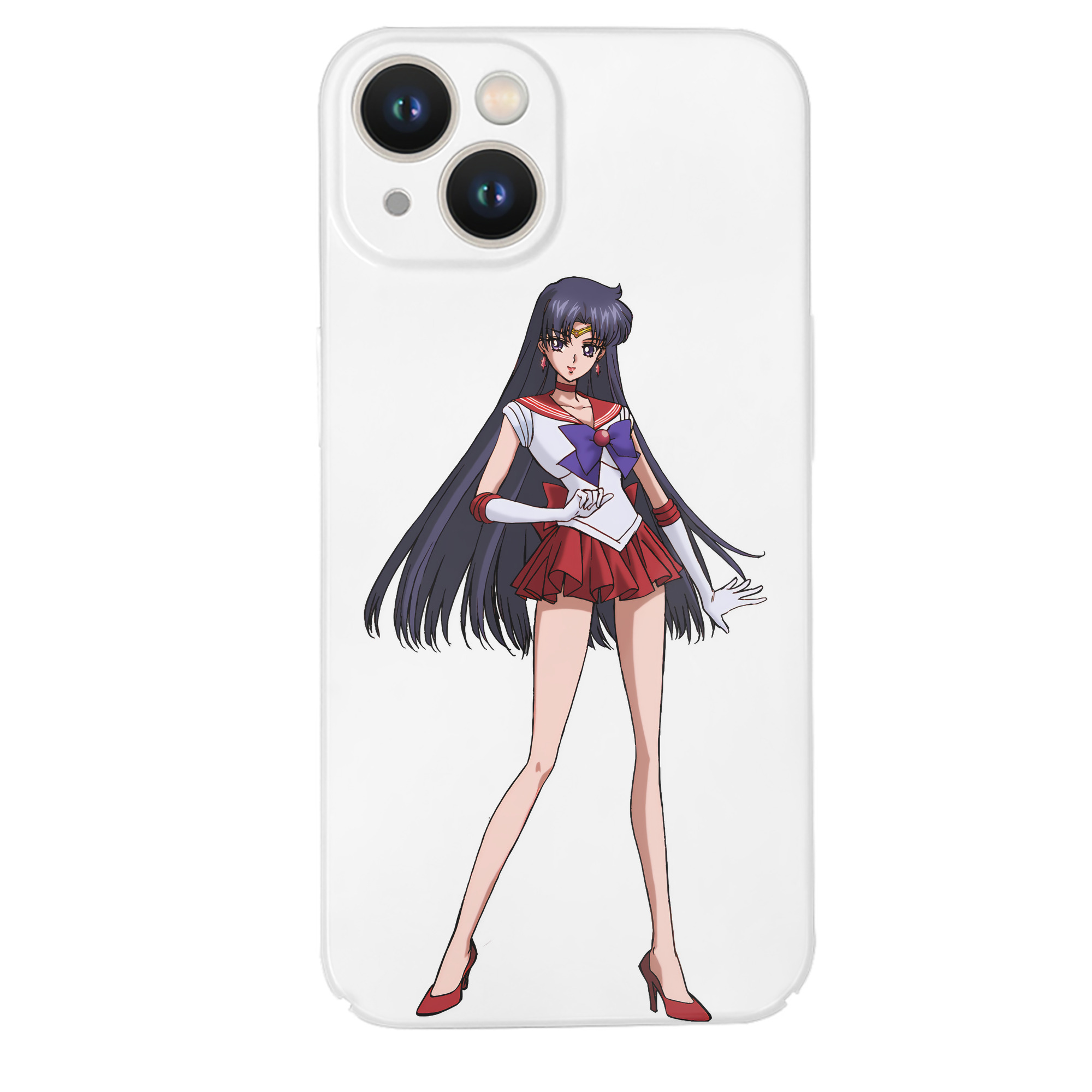 （画像用） 美少女戦士セーラームーン 火野レイ ひの レイ Sailor Moon Hino Rei （セーラーマーズ,Sailor Mars） 【iPhone 14シリーズ対応】ハードケース